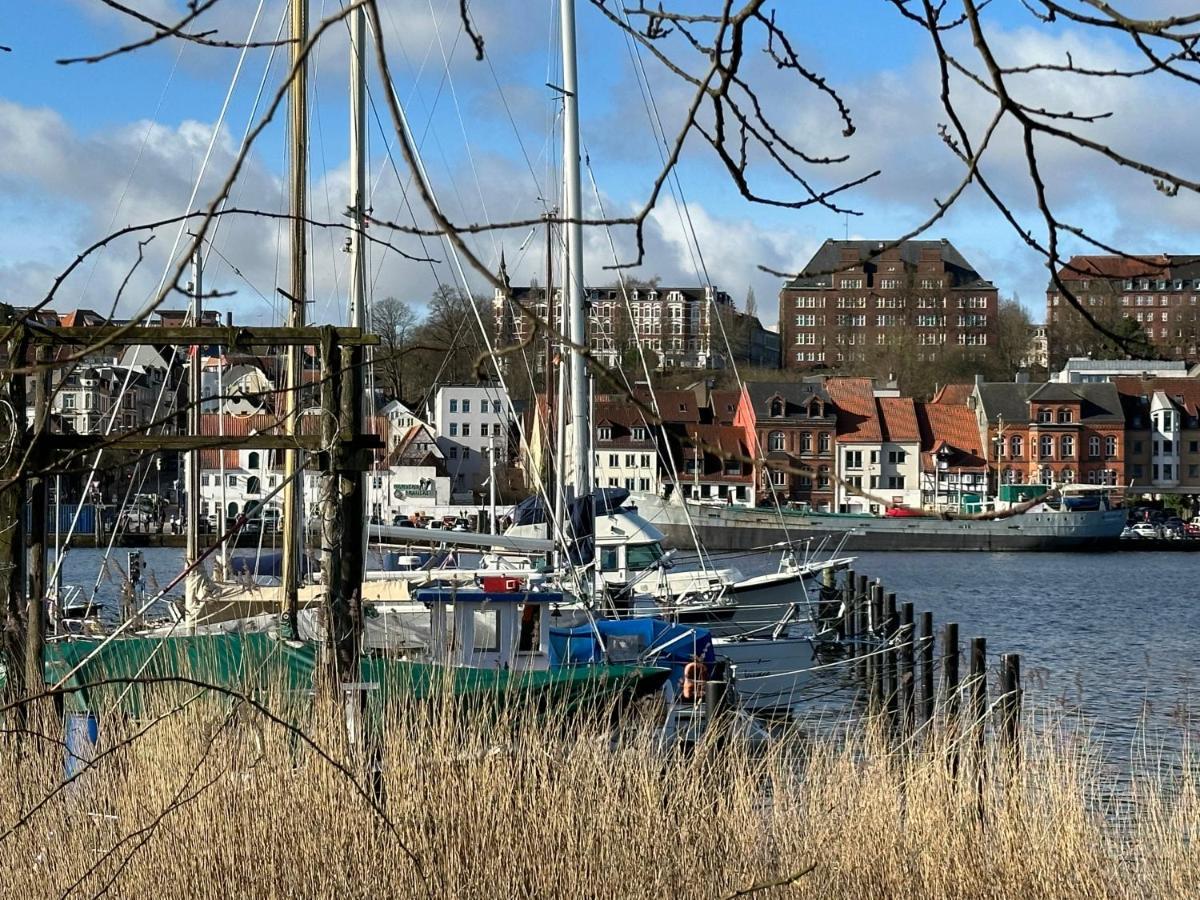 Weitblick - Mit Strandkorb, Mehr Meer Geht Nicht Glücksburg Exterior foto